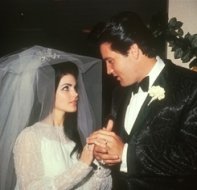 Elvis Presley Wedding Photo
