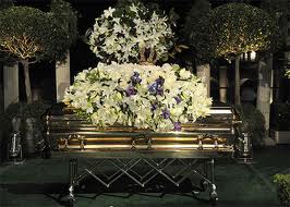 Michael Jackson Funeral Casket