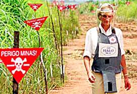 Princess Diana campaign against landmines