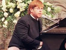 Princess Diana Funeral - Elton John